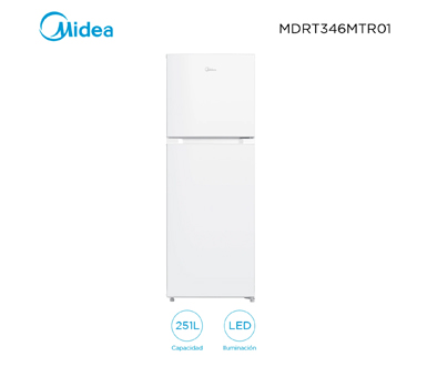 Refrigerador Midea 251 L frío seco