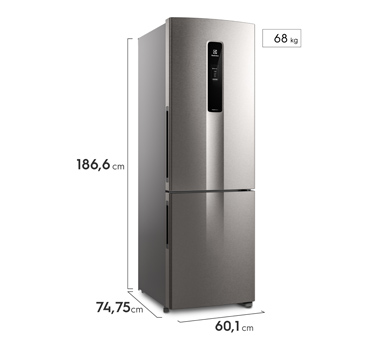 Refrigerador Electrolux frío seco 454 lt