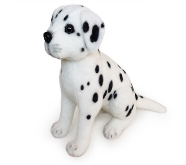 Peluche Dalmata sentado 30 cm