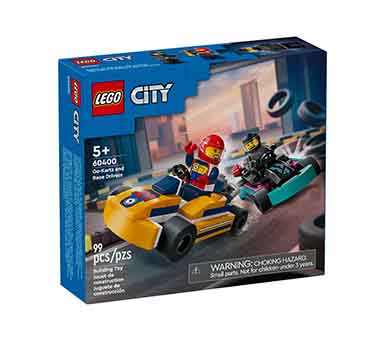 Lego Karts y pilotos de carreras