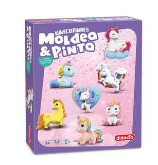 Moldea y pinta Unicornios