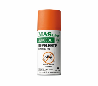 Mas Libre Repelente Aerosol x 165 ml