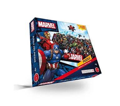 Puzzle Marvel 200 piezas Royal