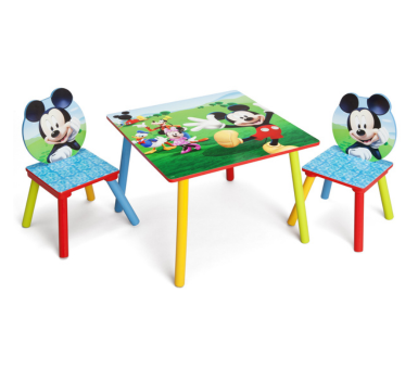 Juego de mesa y sillas Mickey