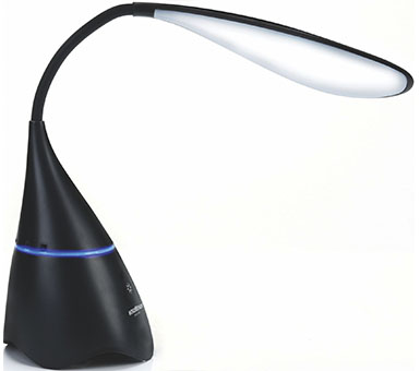 Lámpara de mesa parlante