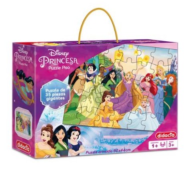 Puzzle piso Princesas 35 piezas