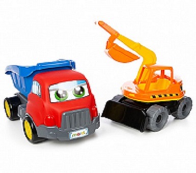 CAMION Y PALA EXCAVADORA