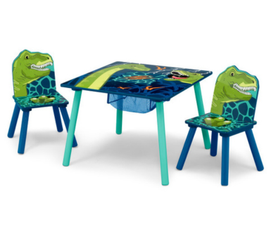 Juego de mesa y sillas Dinos