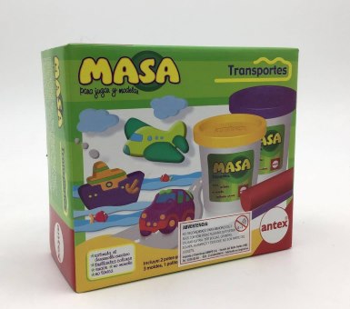 Juego de masas para modelar Transportes