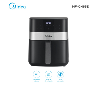 Freidora sin aceite Midea 6 L digital