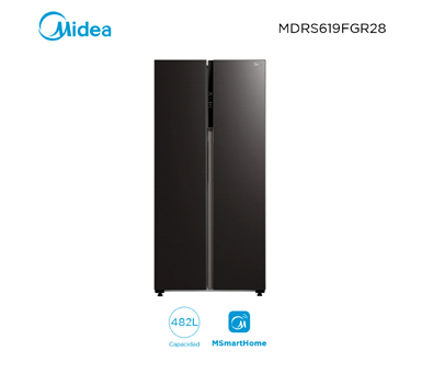 Refrigerador Midea Black 482 L