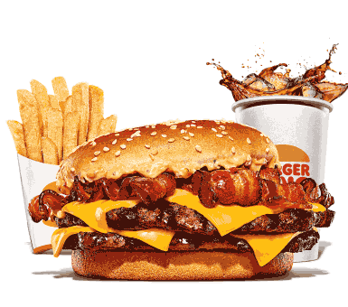 Burger King - Combo Mega Stacker 2.0