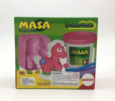 Juego de masas para modelar Unicornios