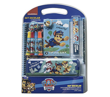 Set escolar blister Paw Patrol