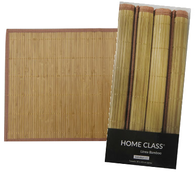 Individuales en bamboo