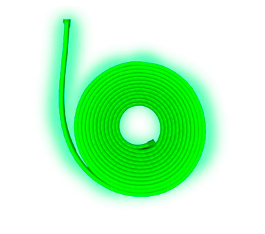 Cinta tira led verde 5 mts